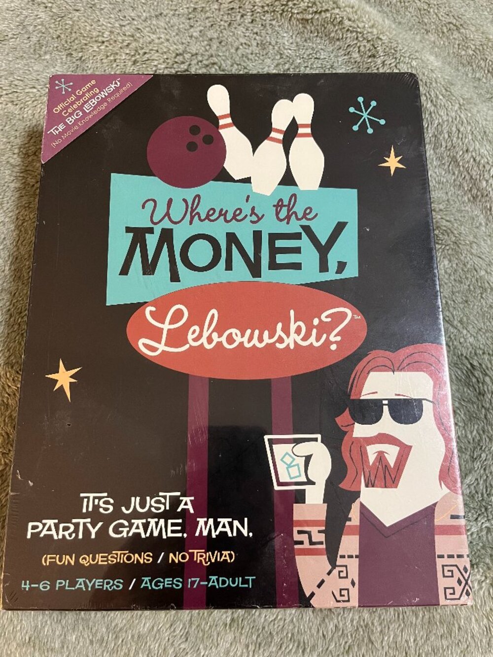 Where's the Money Lebowski? The Big Lebowski Movie Party Game BRAND NEW Sealed